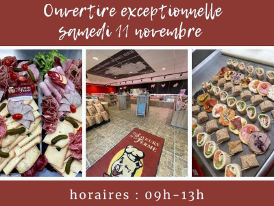 OUVERT LE 11 NOVEMBRE 2023